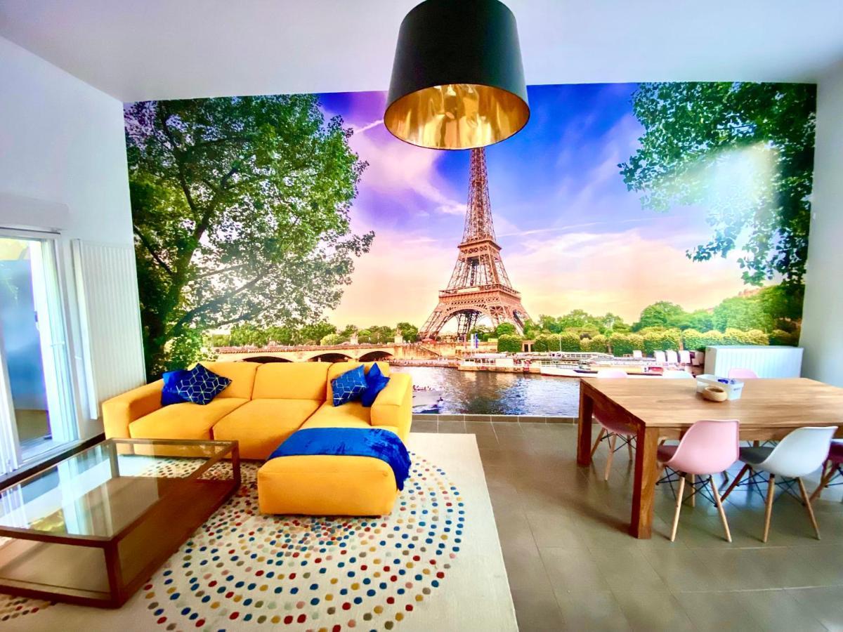 Magnifique Villa Avec Jacuzzi Au Pied Du Stade Saint-Denis  Exterior photo